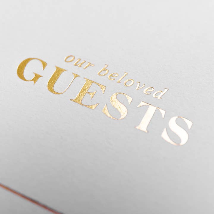 Souvenir Stationery - Wholesale Guest Book - Taupe Linen Guestbook Hardcover Minimal Wedding Guestbook2