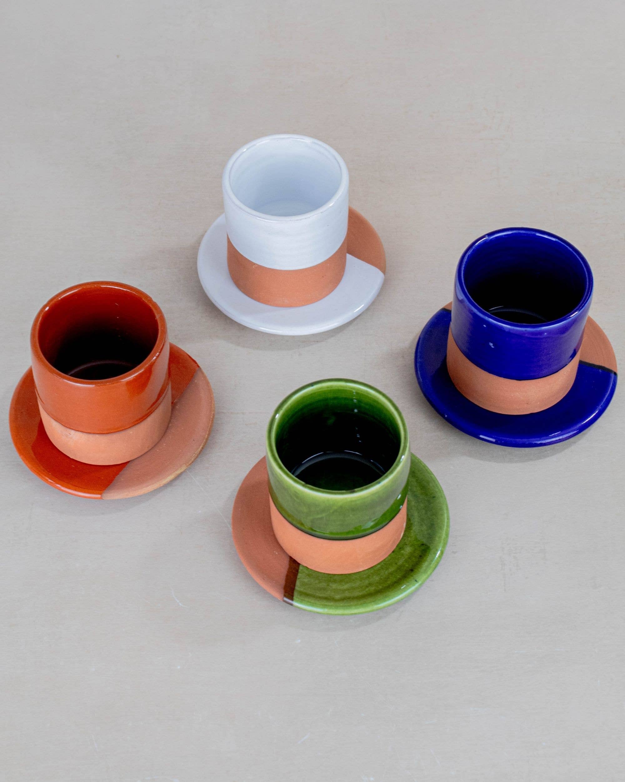 Maison Berber - Wholesale Coffee/Tea Cup - Moroccan Coffee Cup & Saucer2