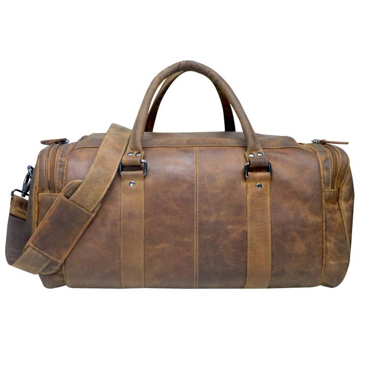 Greenwood - Venta al por mayor Bolsa de viaje - Unisex - Bolso deportivo Finn de cuero pequeño para hombre, bolso de viaje para mujer, gimnasio