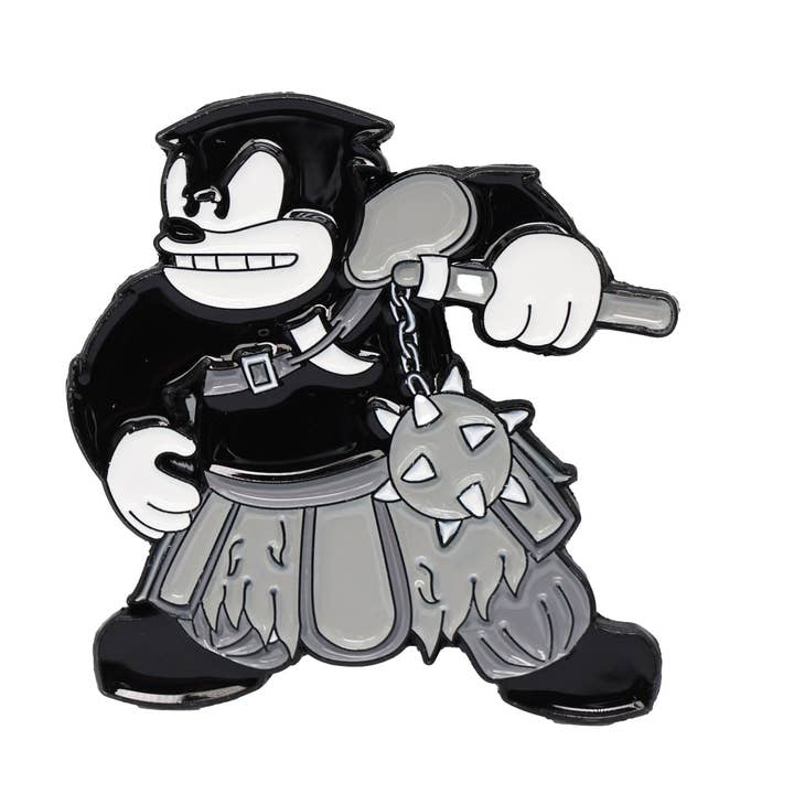 Foam Brain Games - Wholesale Lapel Pin/Button - Dice Boat Willie: Barbarian - Enamel Pin