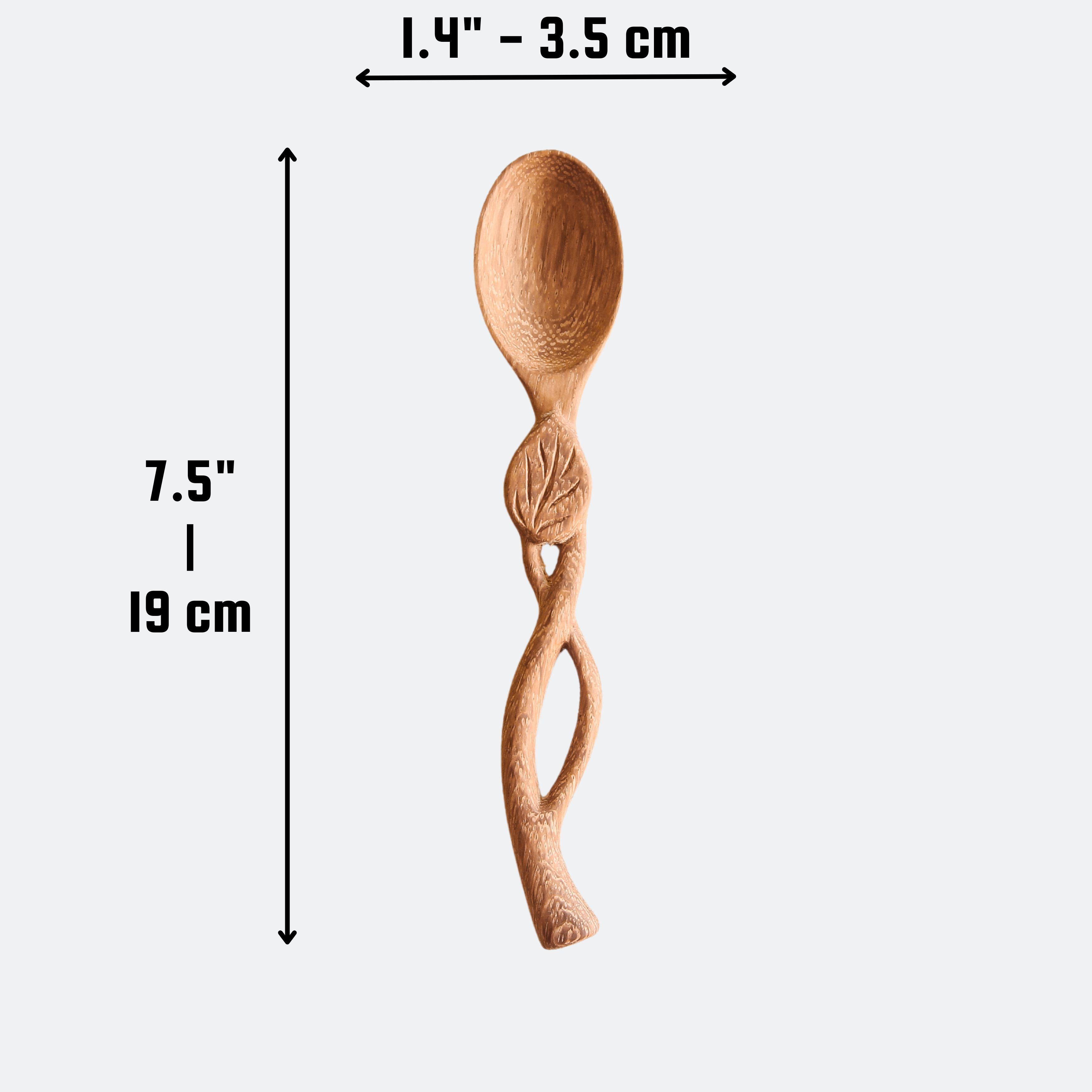 194 Craft House - Wholesale Measuring Spoon - Rustic Wooden Spoon - Home Decor and Gifts5