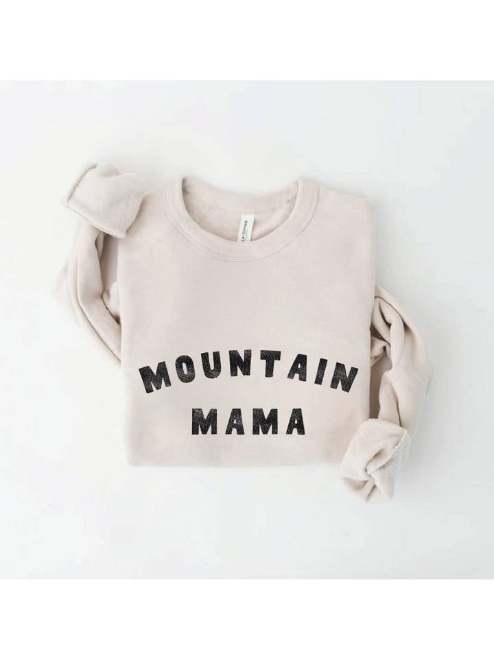 OAT COLLECTIVE - Wholesale Graphic Sweatshirt - Women's - MOUNTAIN MAMA Graphic Sweatshirt6