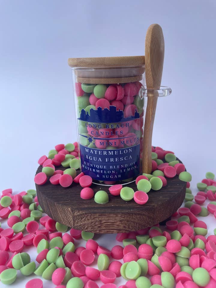 Mini Melts de Água Fresca de Melancia por atacado de Long Beach Candles