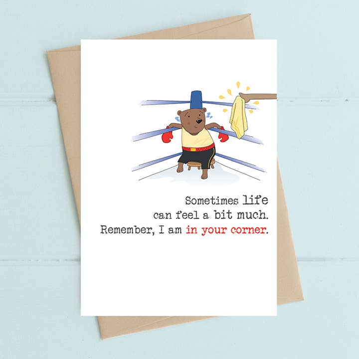 Jag är på din sida - Hälsningskort för wholesale av Dandelion Stationery