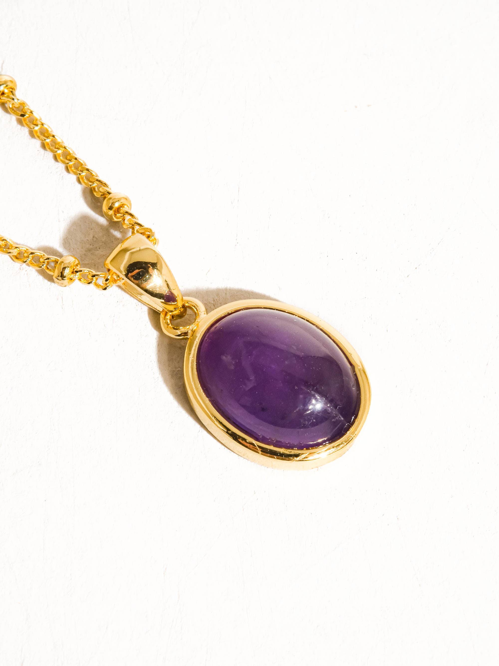 Flânerie by MAIQ - Vendita all'ingrosso Collana con ciondolo/pendaglio - Collana Caillou in oro 18 carati con pietre naturali assortite2