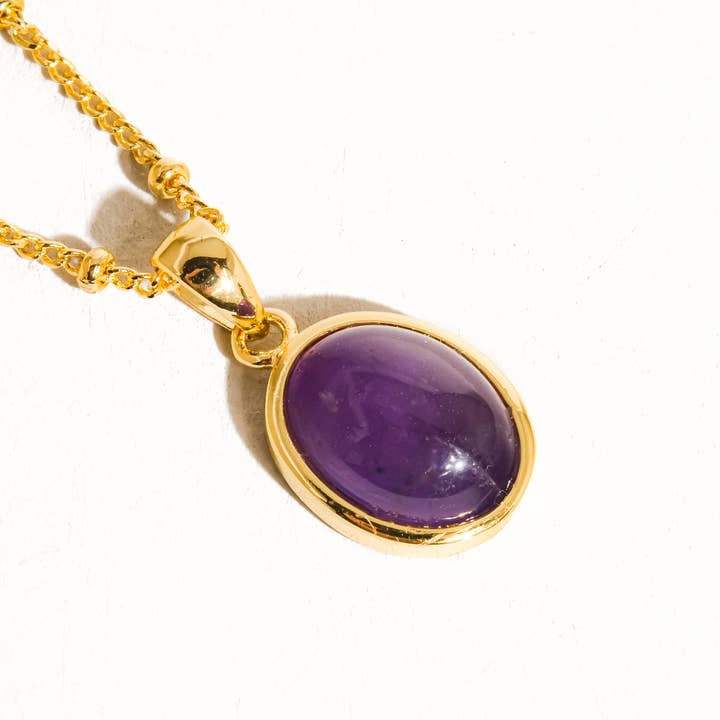 Flânerie by MAIQ - Vendita all'ingrosso Collana con ciondolo/pendaglio - Collana Caillou in oro 18 carati con pietre naturali assortite2