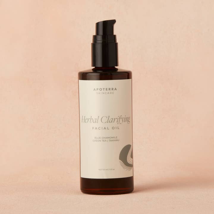 Herbal Clarifying Facial Oil for Backbar for wholesale by Apoterra