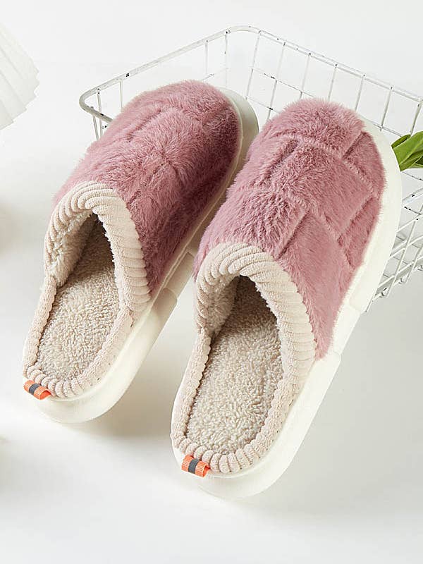 BIG WOVEN STYLE INDOOR SLIPPERS for wholesale by Shop Neighbors
