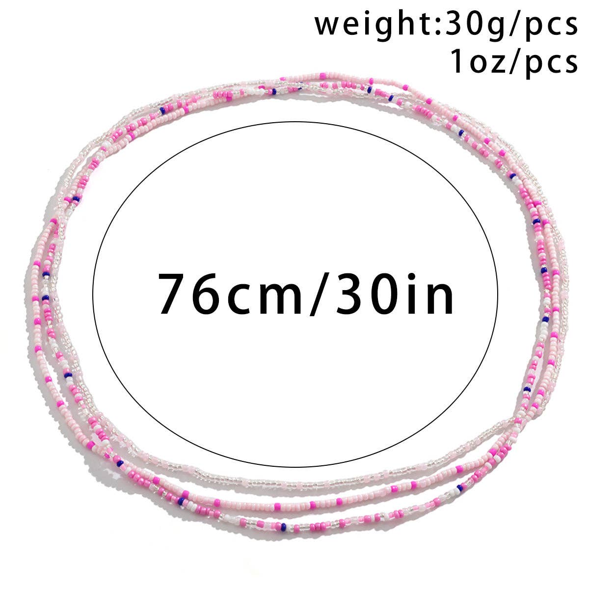 Dipped Shop - Wholesale Face/Body Chain - Bead Sexy Layered Waist Chain DPJYD1319