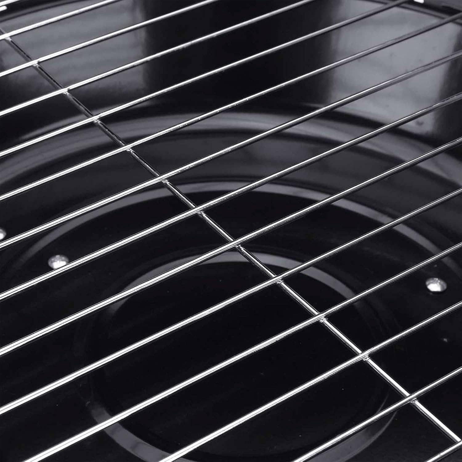 My Wholesale Warehouse - Wholesale Outdoor Grill Tools - Generise Portable Round Chargrill BBQ Grill Set7