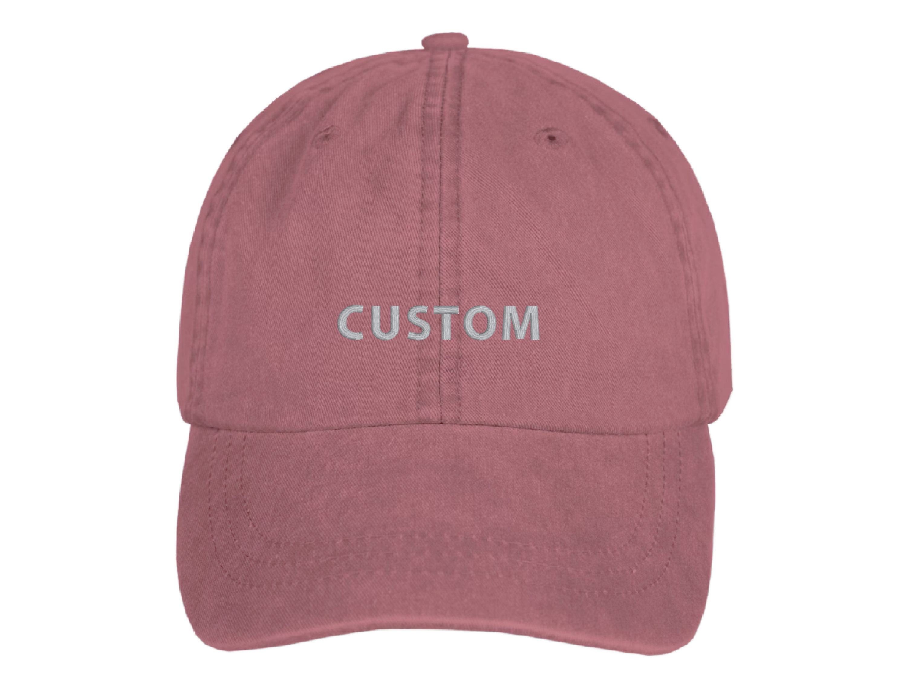 Gracie Designs - Wholesale Baseball Cap - Unisex - Custom Text Minimalist Dad Hat -  Embroidered Ball Cap3