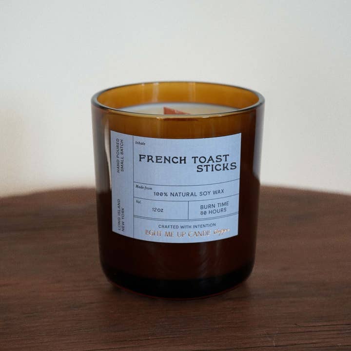LIGHT ME UP CANDLE SHOPPE - Wholesale Jar/Filled Candle - French Toast Sticks2