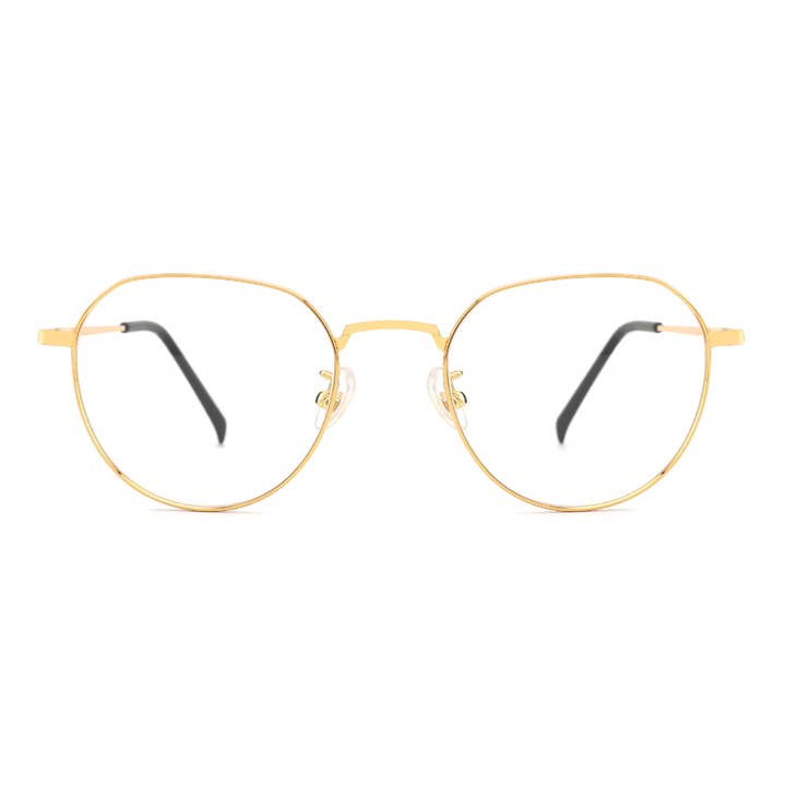 The Student Gold - Blauwe lichtblokkerende bril voor wholesale door Antwerp Avenue