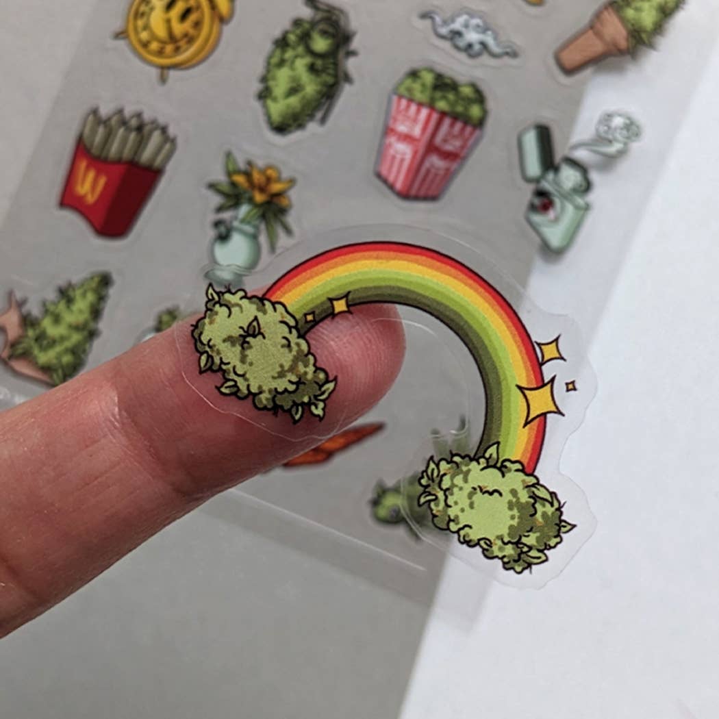 Useless Treasures - Wholesale Sticker - Weed Wonders |  Stickers Sheet3
