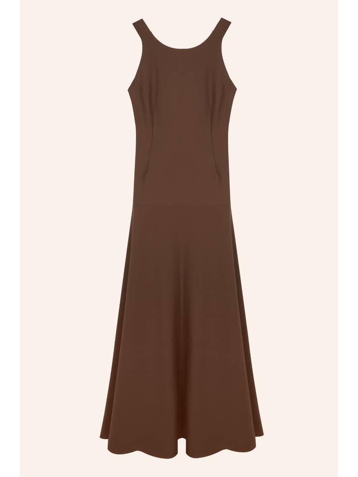 Bruna - Wholesale Dress - Women's - Jasmina Choco Dress · Allure ·6