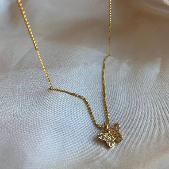 Butterfly Necklace for wholesale by FALA