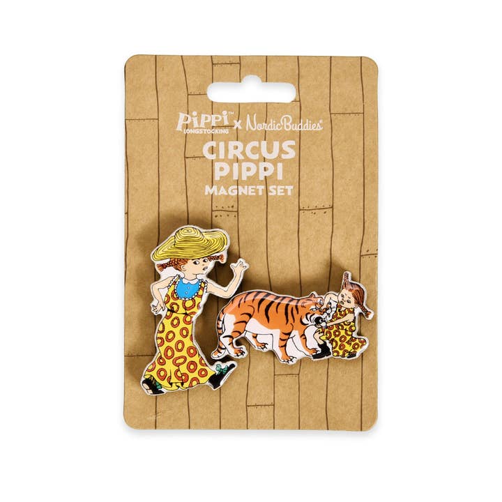 Pippi Character Magnets for wholesale by Nordicbuddies