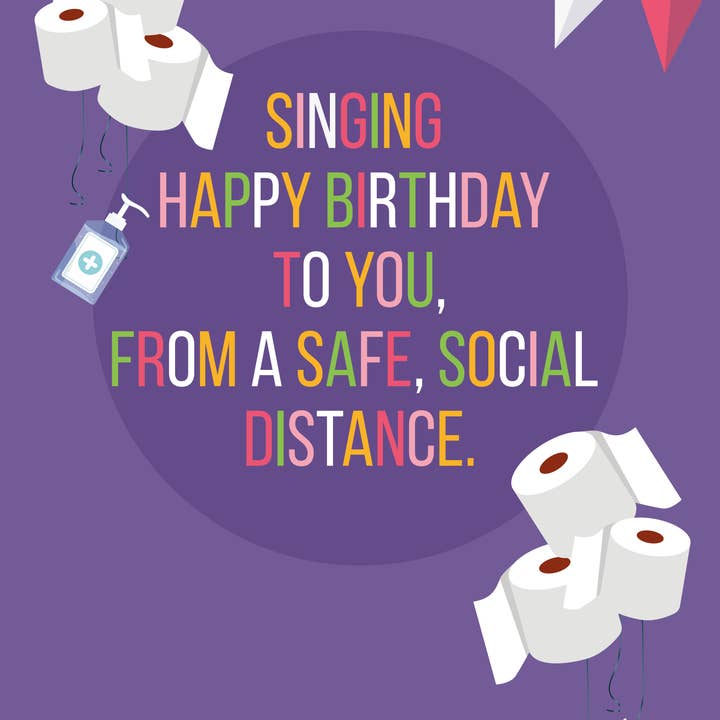 Happy Birthday From A Distance for wholesale by Culture Greetings