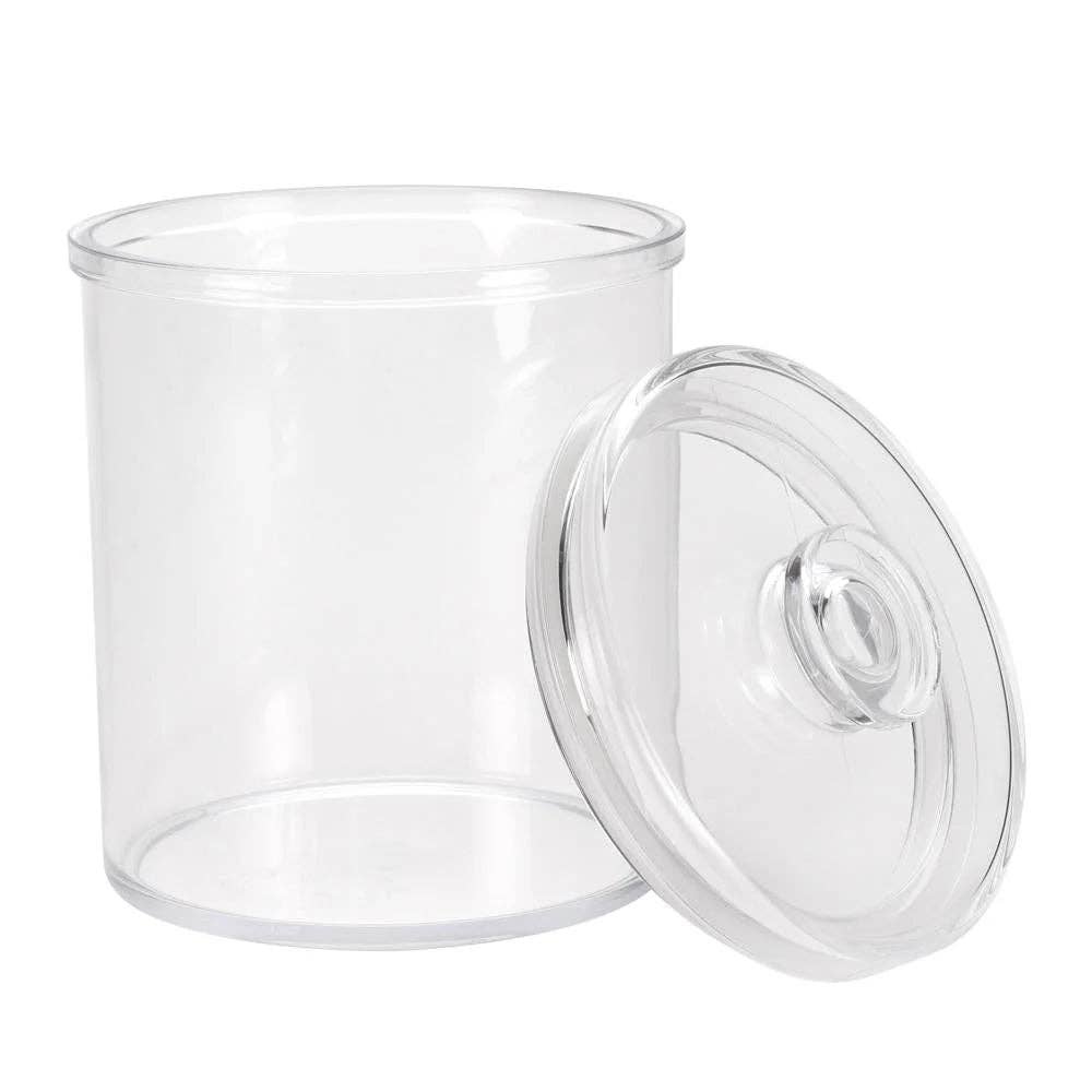 EcoQuality - Wholesale Food Storage Container - 74oz Round Jar with Airtight Lid – BPA-Free Food Storage Container0