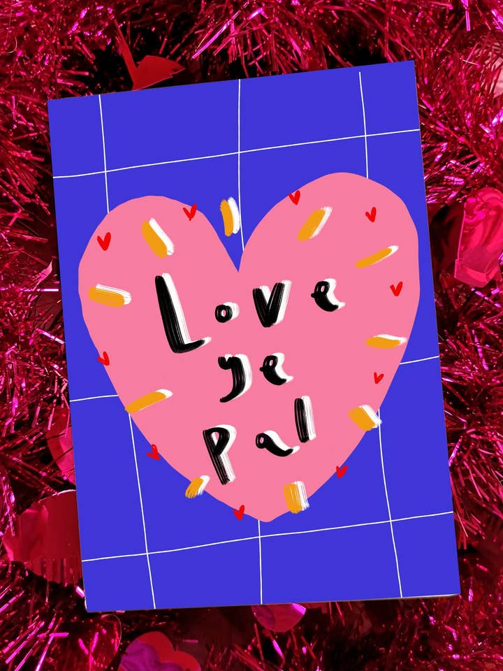 J'adore Ye Pal ! pour la vente par Claire Barclay Draws