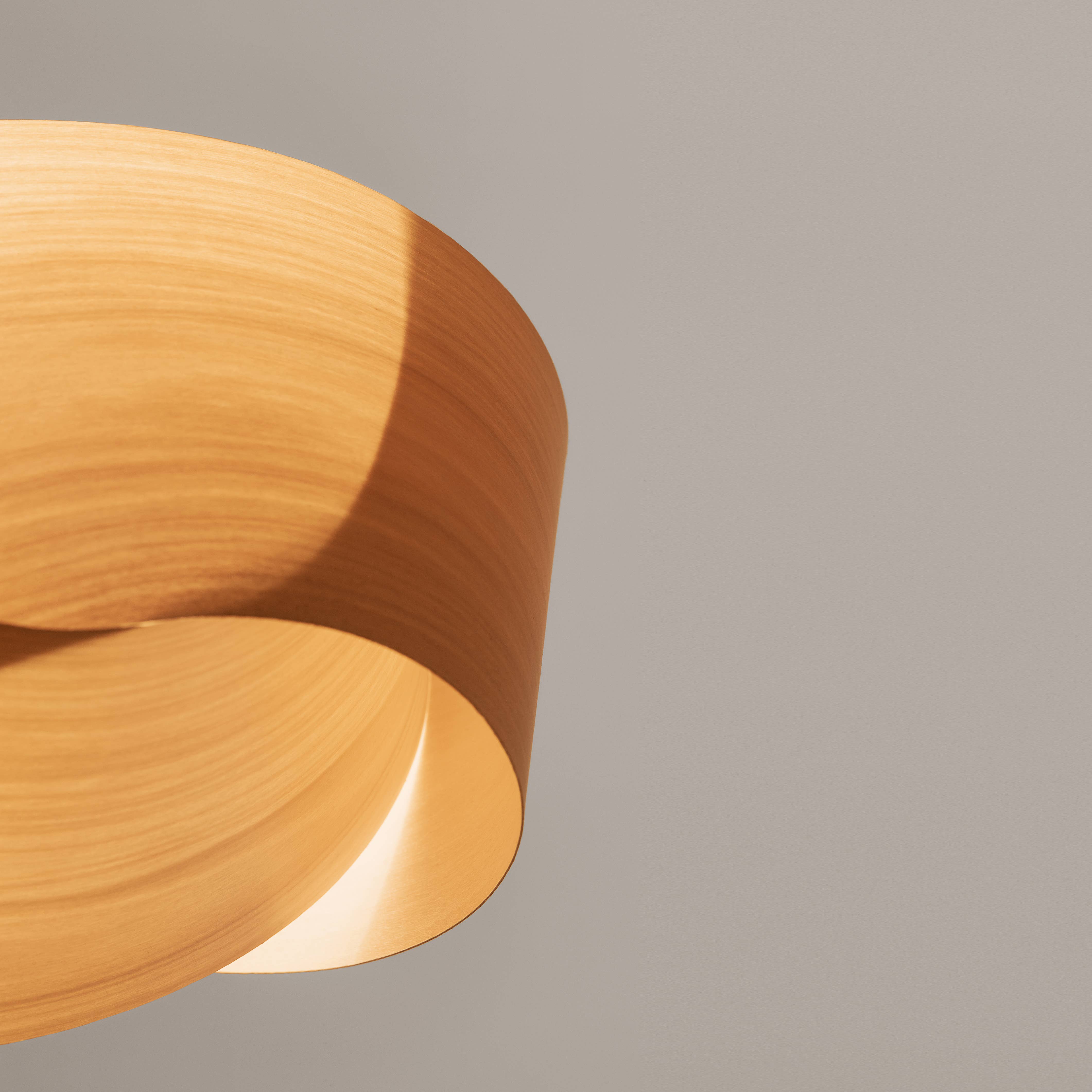 Traum - Wood Lighting – wholesale Chandelier/hanging light – Summer Decor UFO Pendant crafted with Natural Wood Veneer12