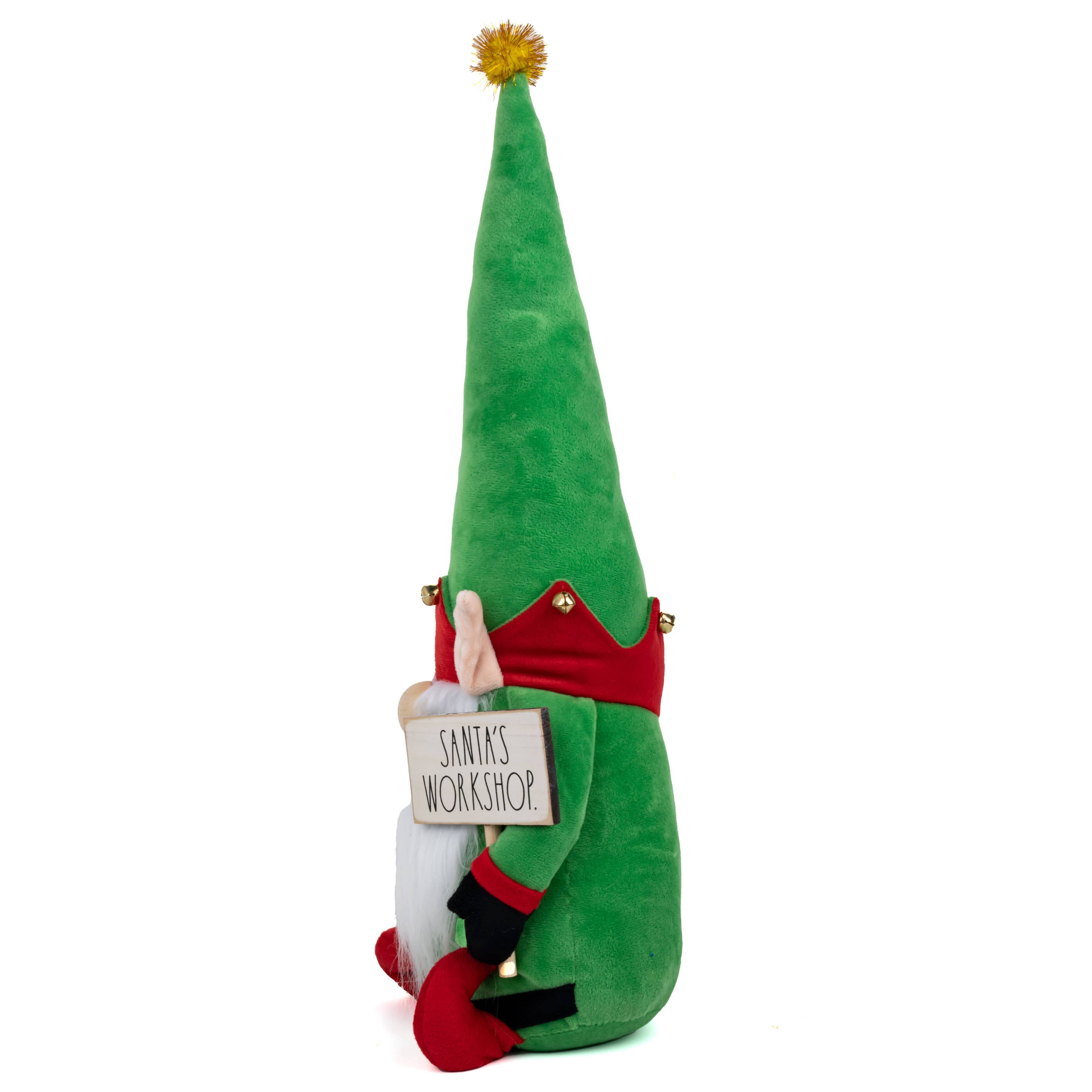 DesignStyles Home - Wholesale Christmas Decoration - Rae Dunn “Santa’s Workshop” Christmas Elf Gnome3
