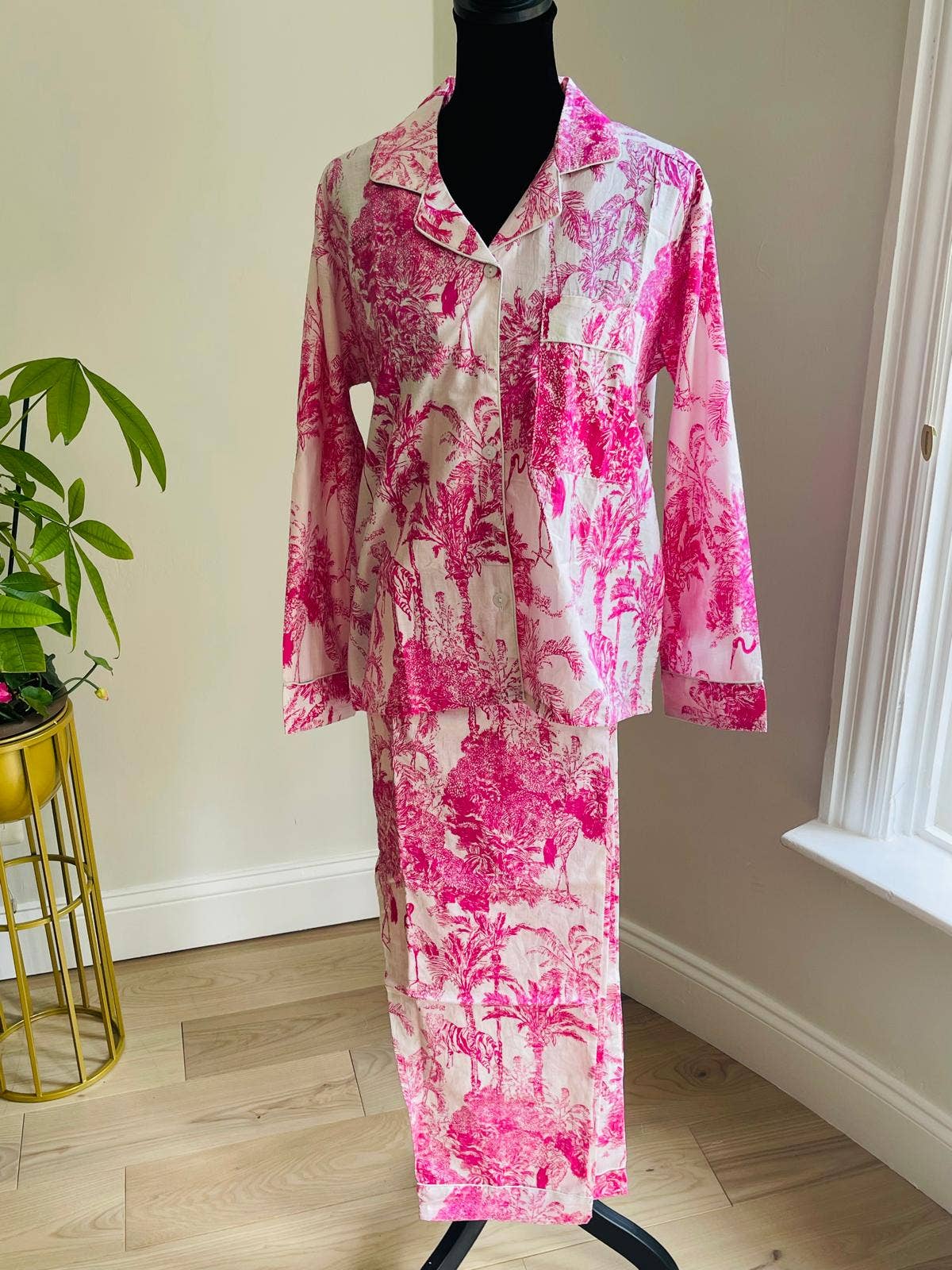 AMRANIS - Vendita all'ingrosso Completo pigiama - Donna - Set pigiama lungo giallo6