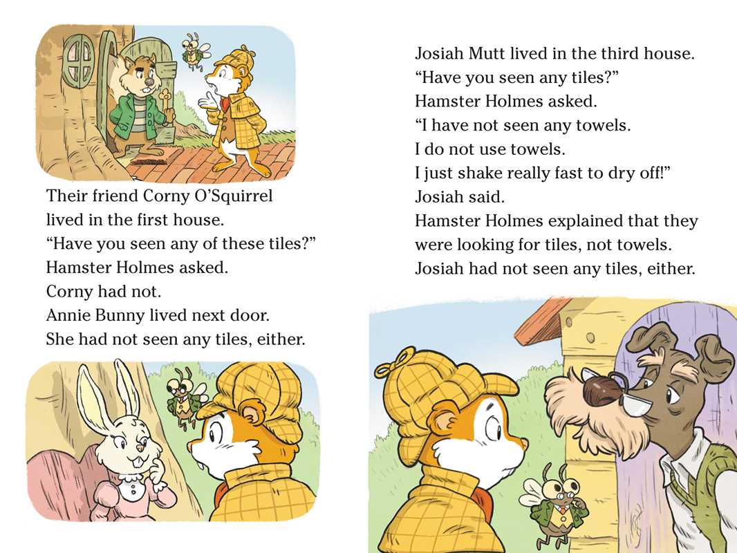 Simon & Schuster - Wholesale Early Reader Book (6-8) - Hamster Holmes, A Bit Stumped by Albin Sadar5