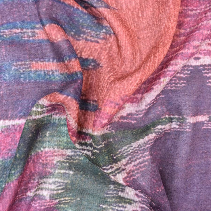 Dupatta Designs – wholesale Scarf – Women's – Bisbee Ikat Inspired Scarf6