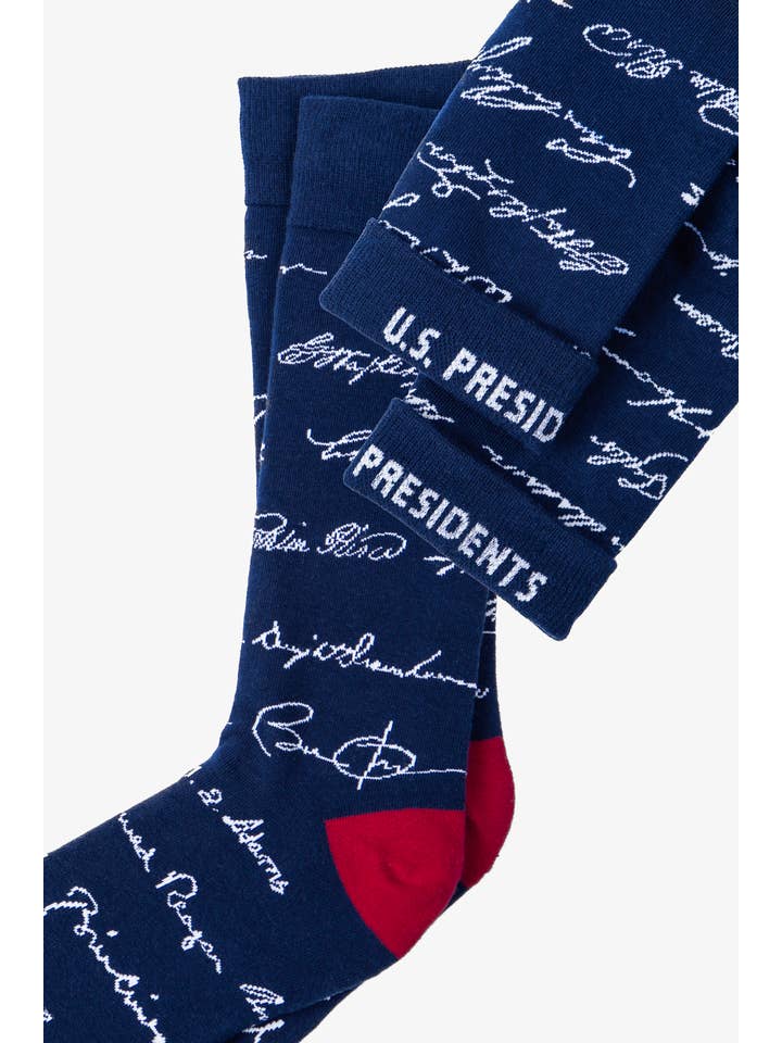 Alynn - Wholesale Socks - Men's - US Presidential Signature Sock by Alynn3