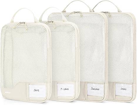 wandf - Wholesale Packing Cube - ECOHUB 4 Set Compression Packing Cubes for Travel Essentials2
