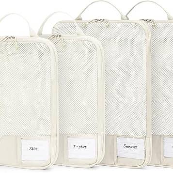 wandf - Wholesale Packing Cube - ECOHUB 4 Set Compression Packing Cubes for Travel Essentials2