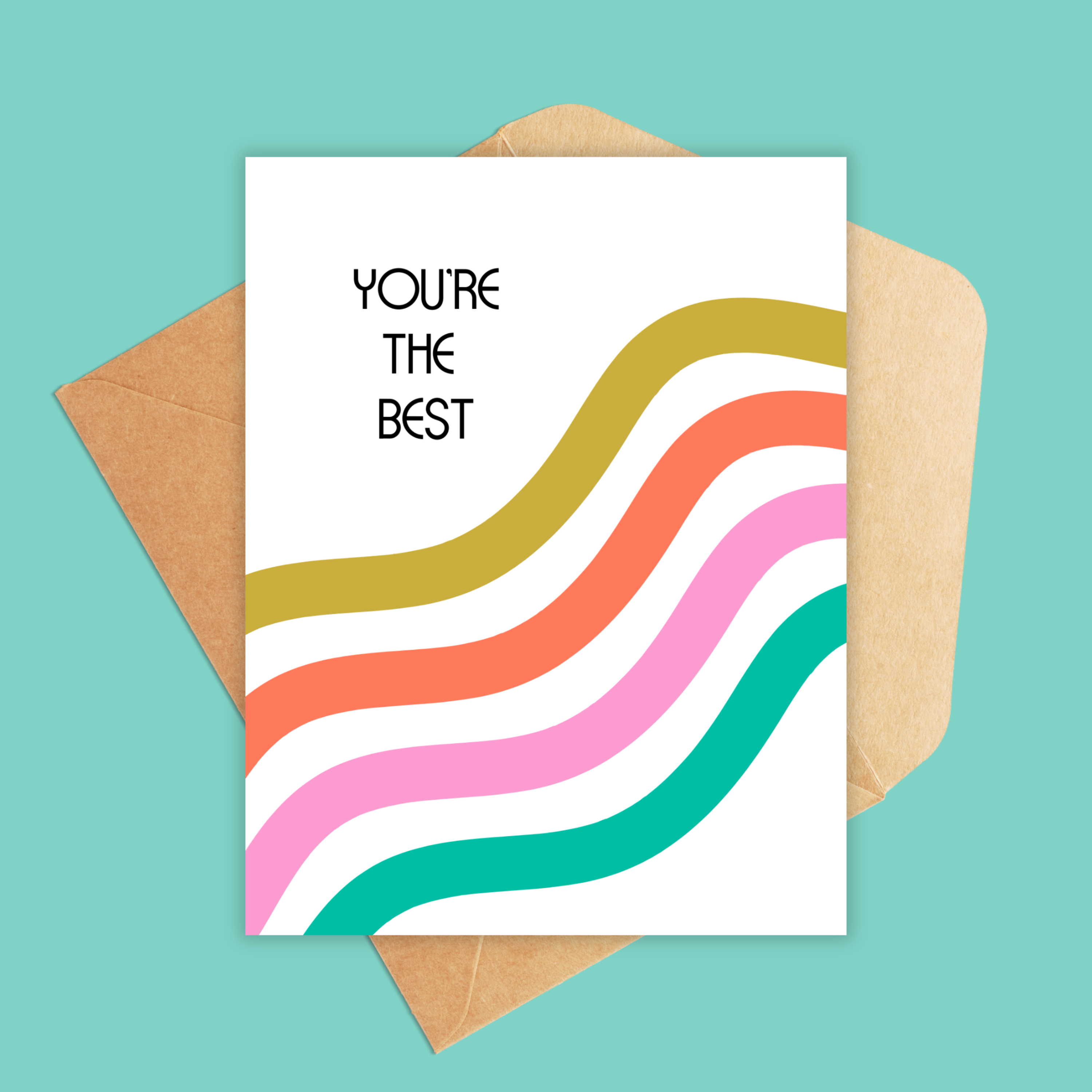Jolly Rae - Wholesale Everyday Greeting Card - You're the Best Greeting Card1