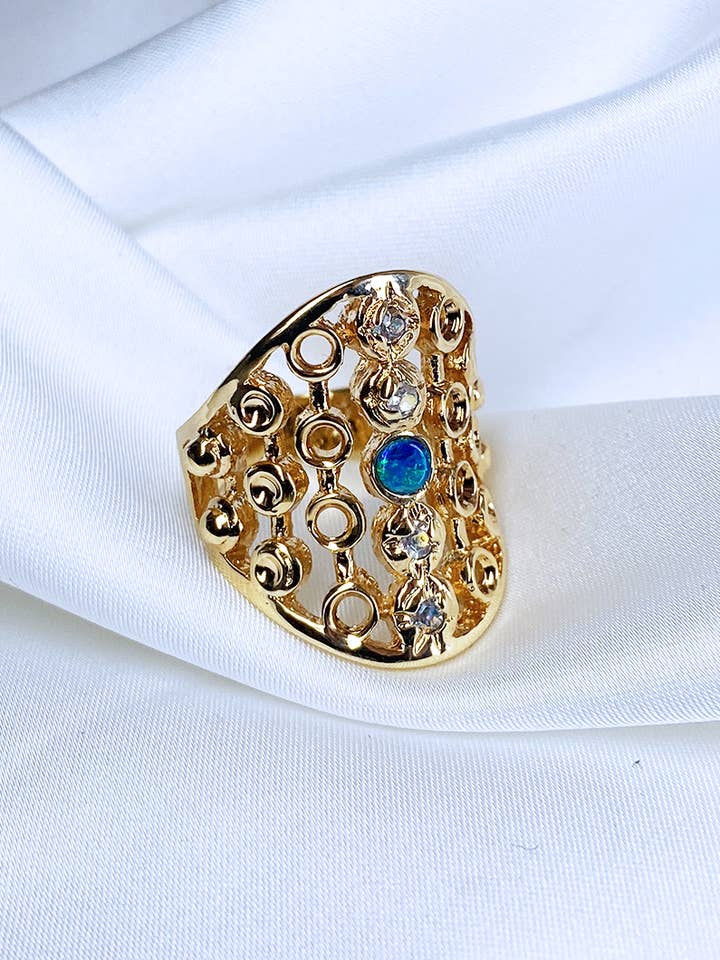 BAGUE COLOMBIANA pour la vente par JOORN PARIS BIJOUX