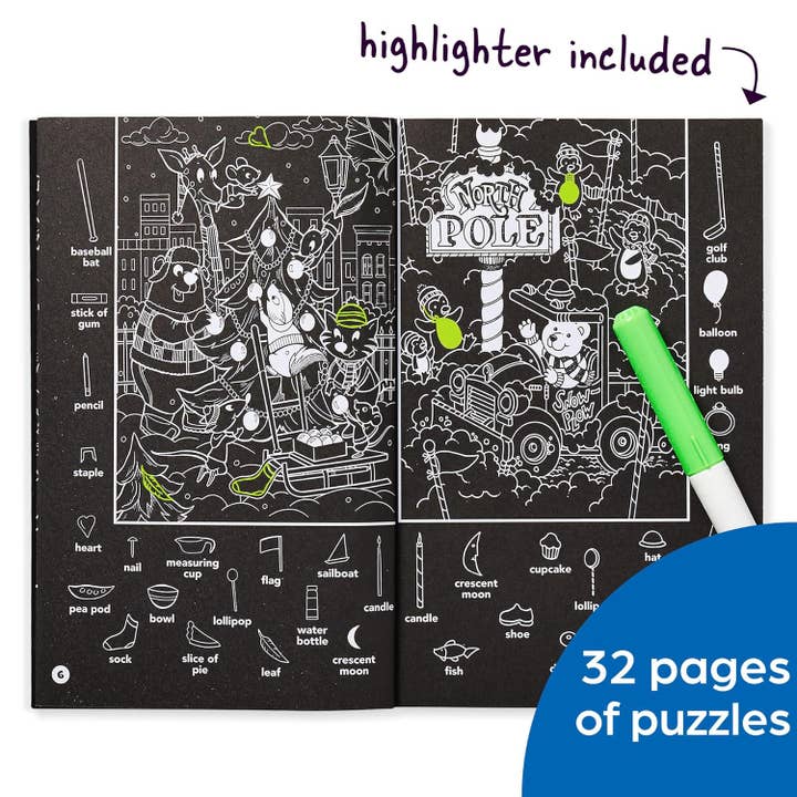 Highlights for Children - Wholesale Coloring & Activity Book - Kids & Baby - Christmas Hidden Pictures Puzzles to Highlight2
