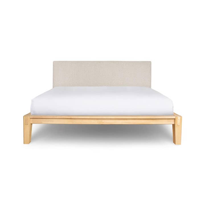 Luna Tool-Free King Bed - Buff for wholesale by Style In Form