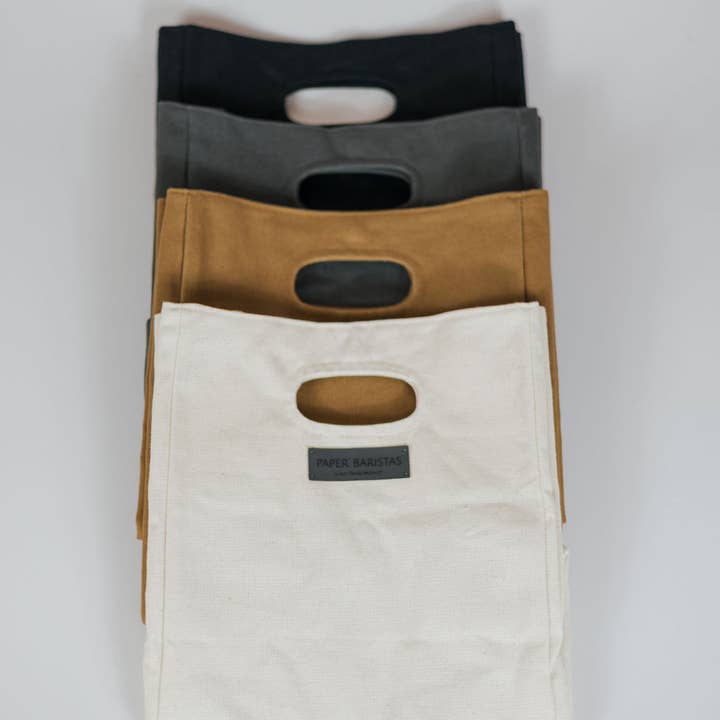 Paper Baristas – Großhandel Lunchbox/-tasche – Kinder – Wiederverwendbare, recycelte, wasserdichte Lunchtaschen aus Leinen5