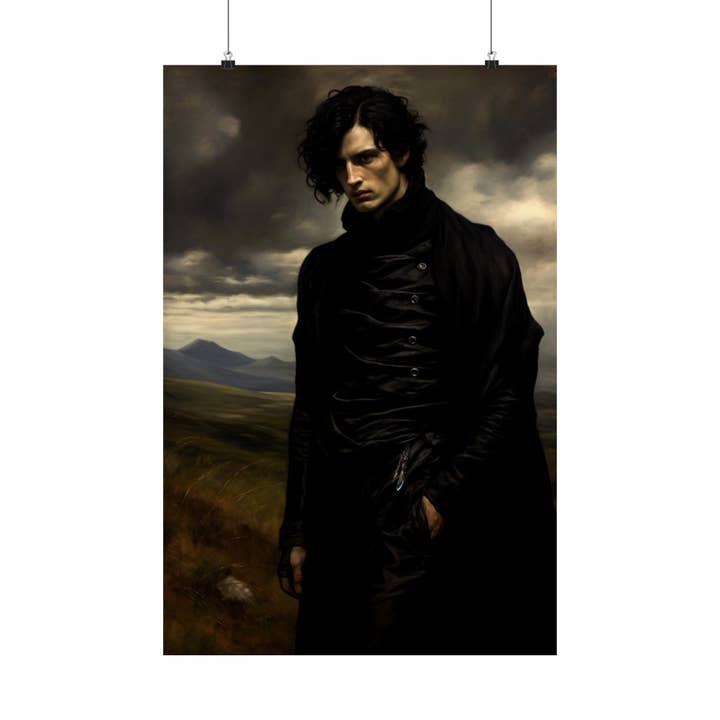 Ye Curiosity Shoppe - Wholesale Art Print - Wuthering Heights - Heathcliff Art Print3