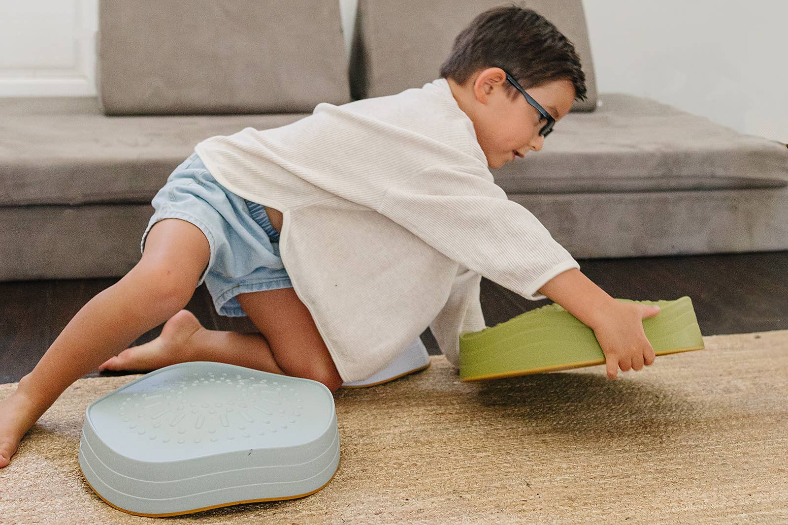 Marlowe & Co - Wholesale Stacking Rings Game - Baby - Balance Stepping Stones20