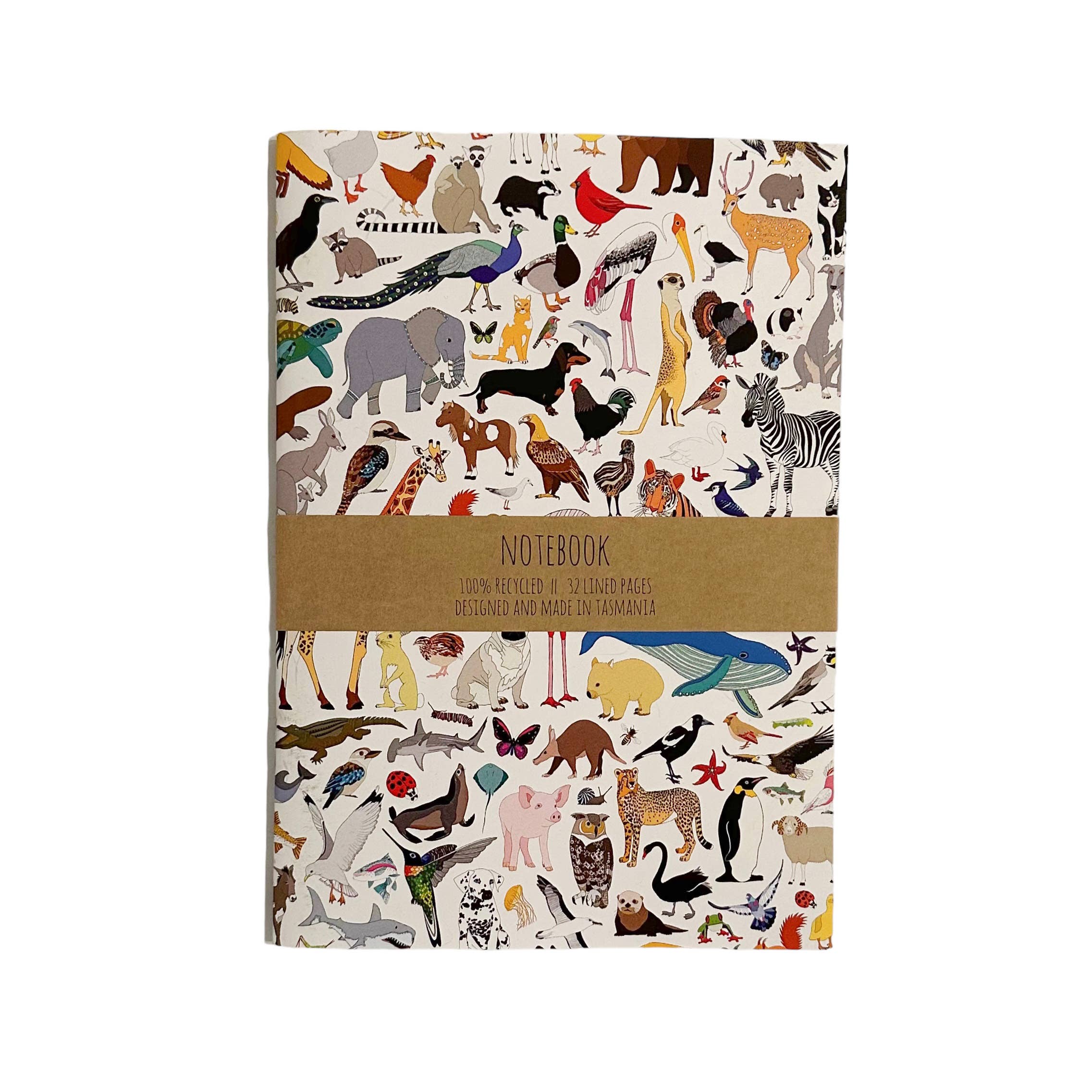 Red Parka - Wholesale Notebook - 101 Animals Notebook