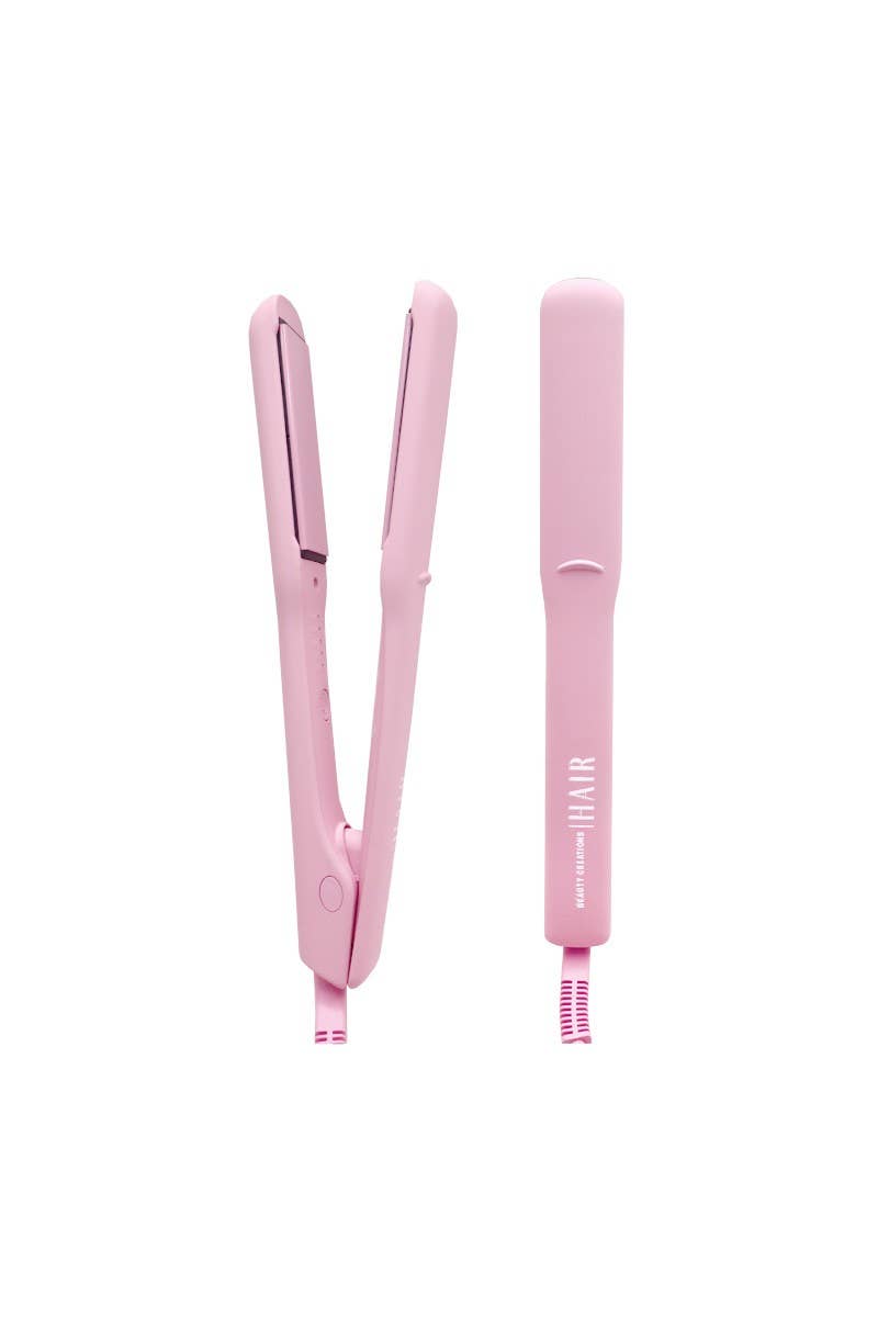 PINEAPPLE Beauty - Wholesale Straightener/Flat Iron - Beauty Creations HS-PINK Hair Straightener - 1 pc2