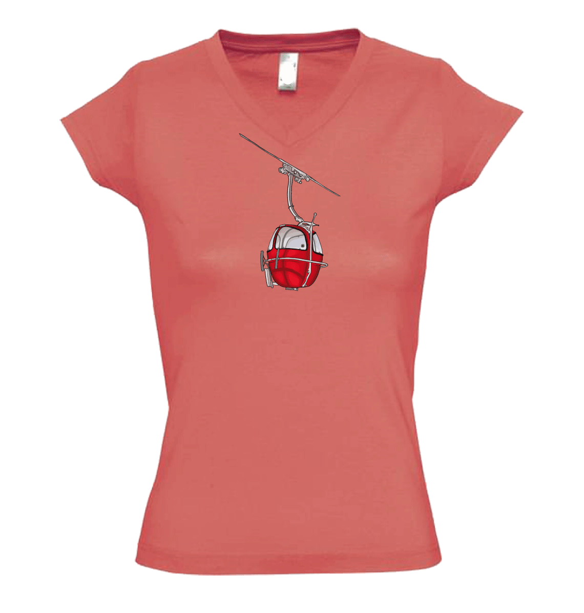 Hot Savoie 74 - Wholesale Screen Printed T-Shirt - Women's - Women's T-shirt - Gondola4