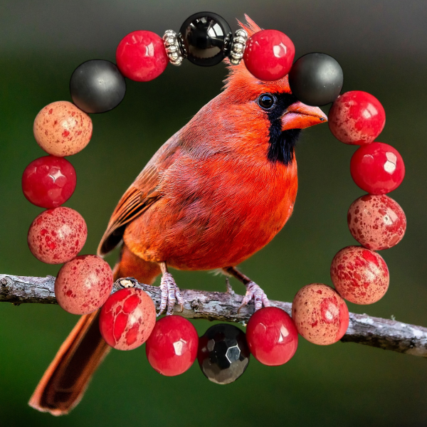 Embrace Our Souls - Wholesale Beaded Bracelet - Cardinal1