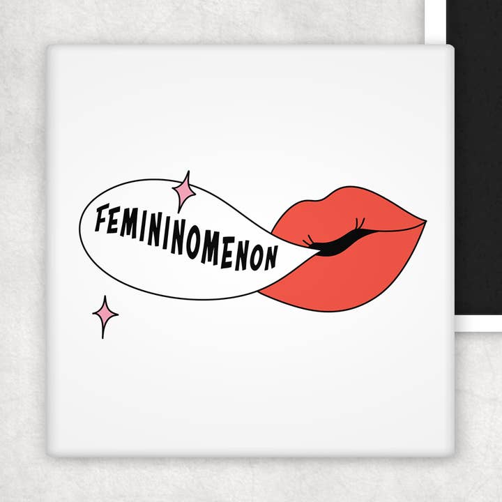 FEMININOMINON - CHAPPELL ROAN INSPIRED 2x2 MAGNET for wholesale by Stuck On Joy