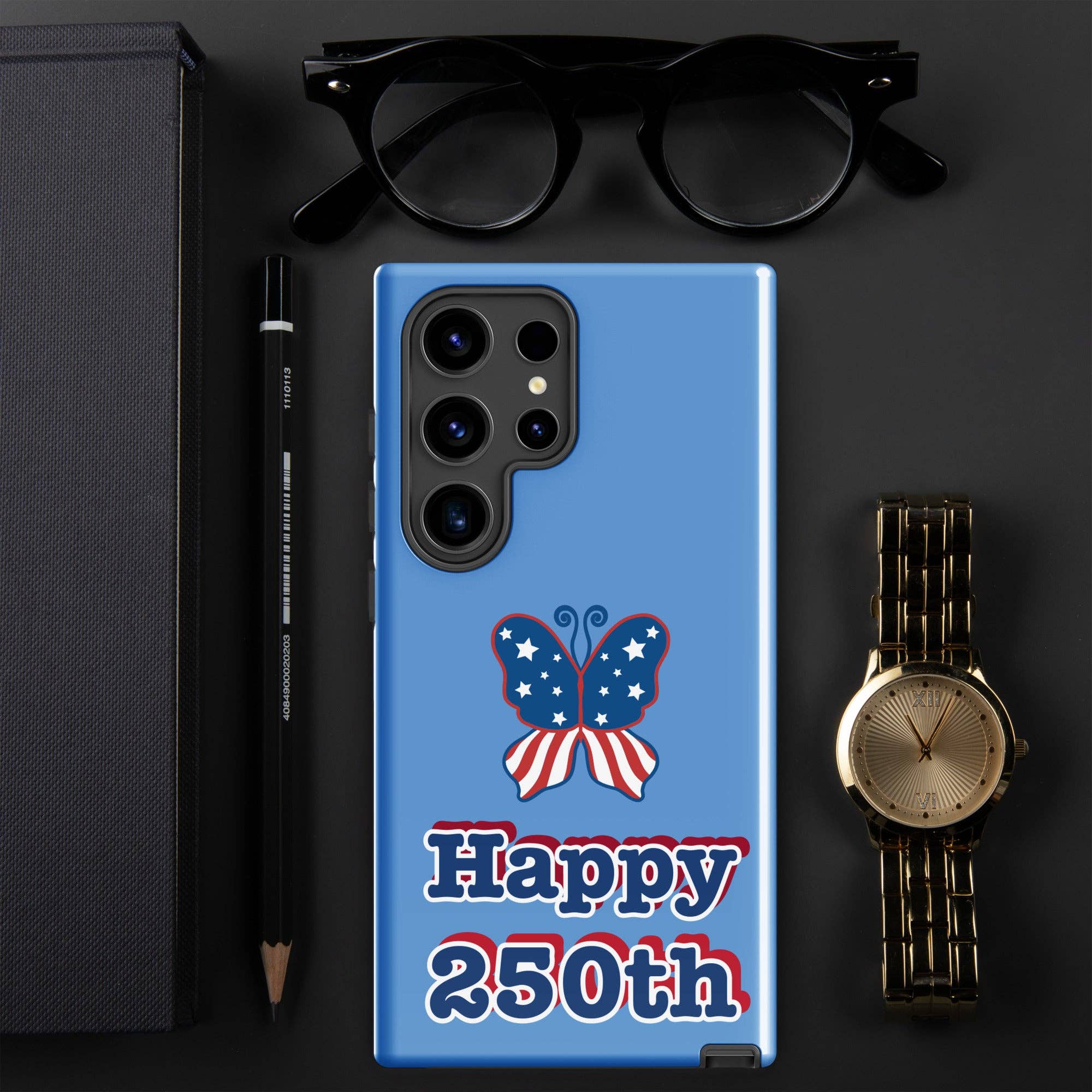 Dreamy Dear - Wholesale Phone Case - Women's - Dreamy Dear Tough case for Samsung®, Patriotic Butterfly, 250th13