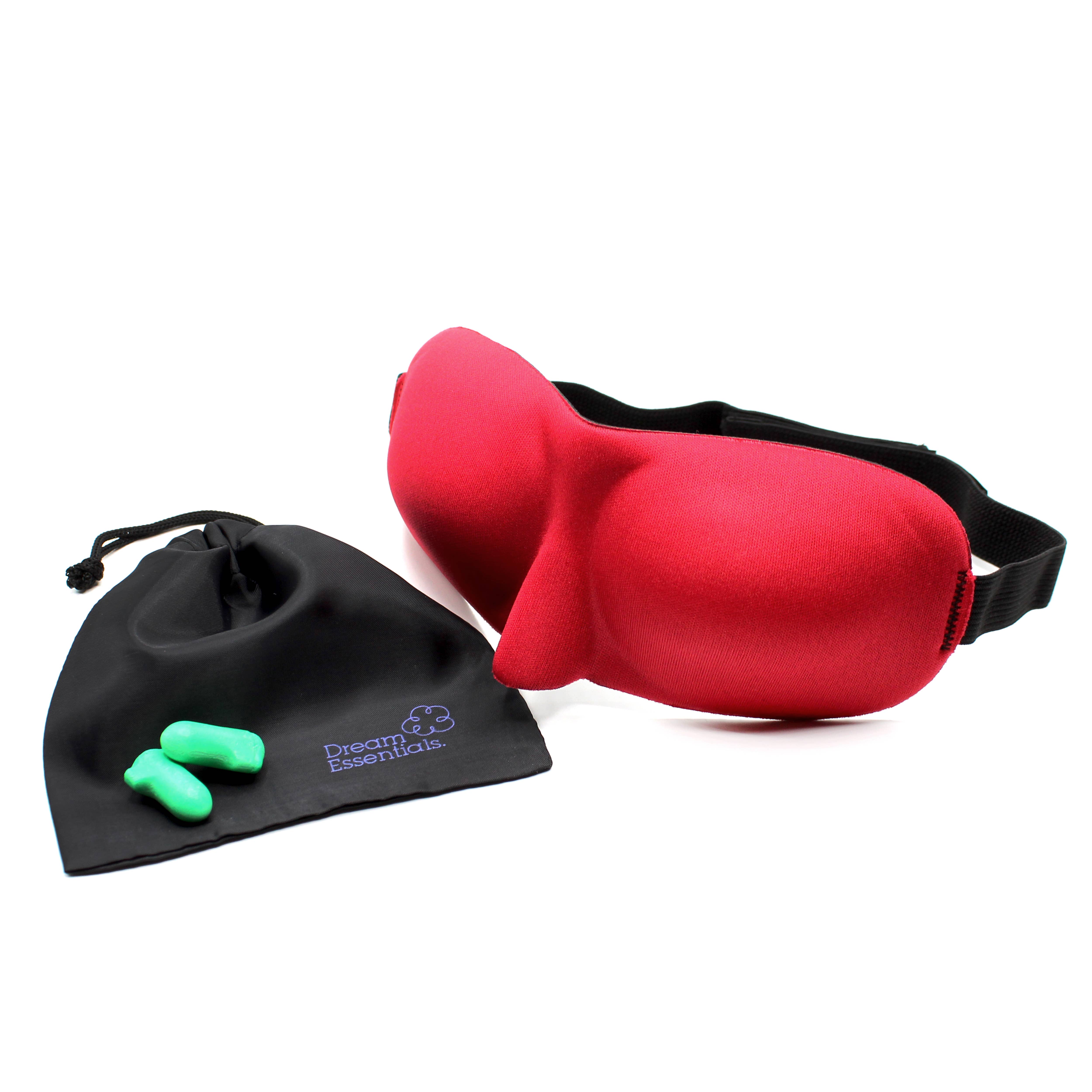 Wild Essentials - Wholesale Sleep/Eye Mask - Sweet Dreams Contoured Sleep Mask Set w/ earplugs & pouch6