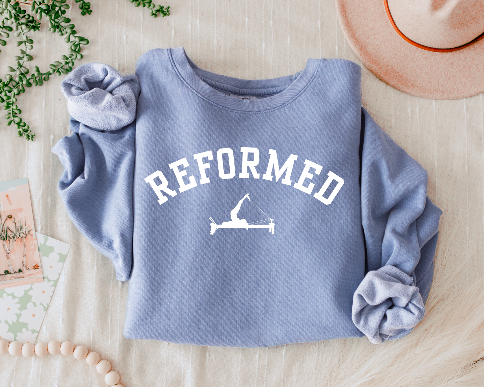 The Key Collective - Wholesale Graphic Sweatshirt - Women's - Reformed | Pilates Sweatshirt 1