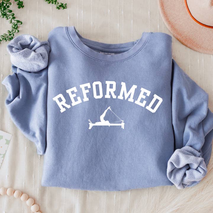 The Key Collective - Wholesale Graphic Sweatshirt - Women's - Reformed | Pilates Sweatshirt 1