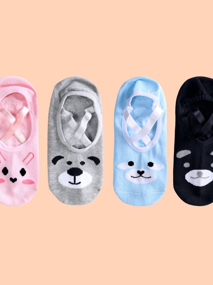 Non-Slip Women's Hospital Socks (Cartoon) for wholesale by Alina Mae Maternity