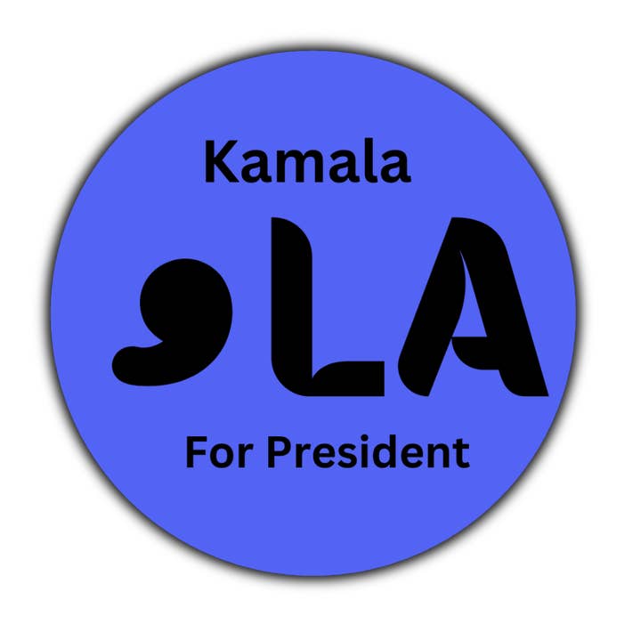 Stick to it creations - Wholesale Phone & Laptop Stickers - Kamala for president , La sticker